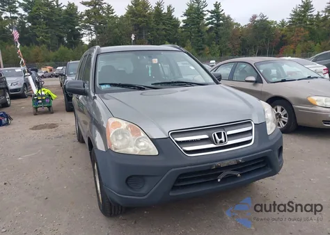 2006 Honda Cr-V Lx from USA, damaged, VIN SHSRD78566U400278